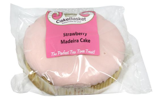 Cake Basket Strawberry Madeira Cake (SEP - NOV 22) RRP 1.89 CLEARANCE XL 1